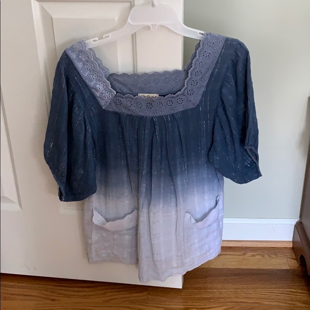 Blue blouse